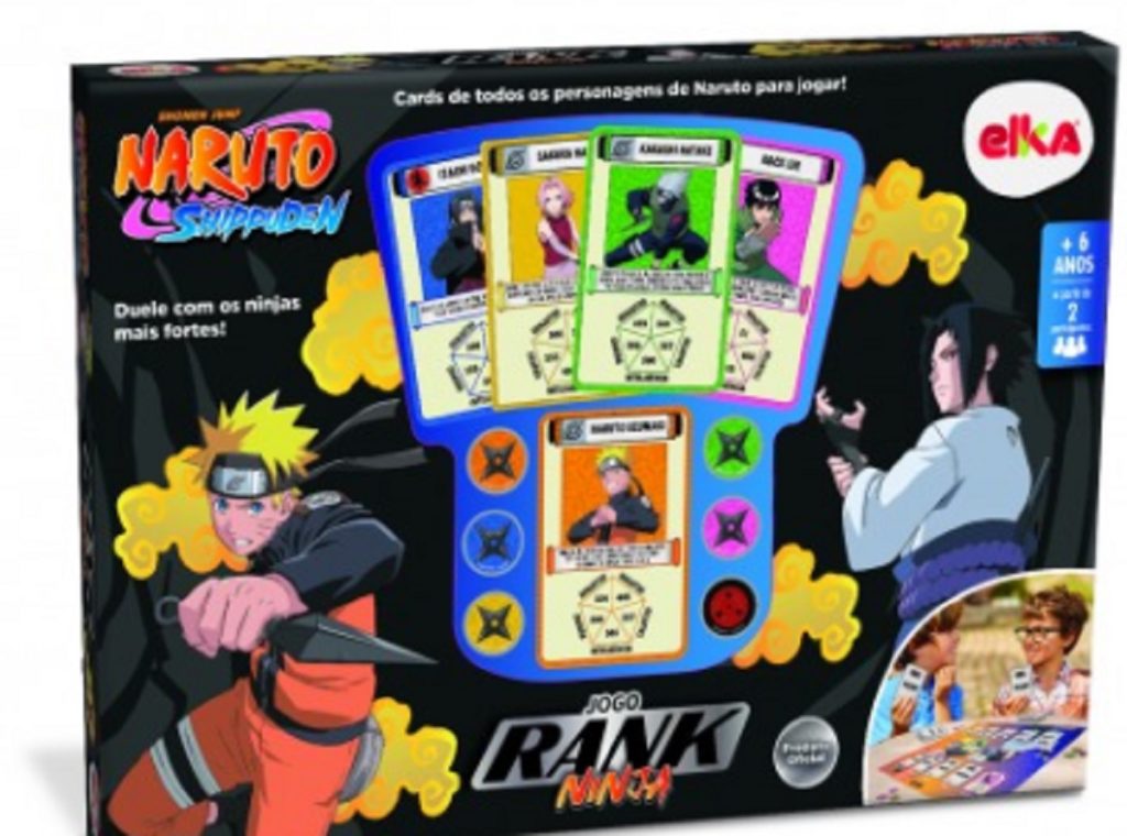 Jogo Rank Card Ninja - Naruto Shippuden - Universo Drop