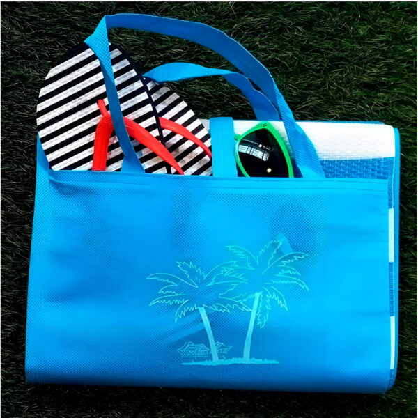 Bolsa e Esteira de Praia Impermeável - Verde - Image 3