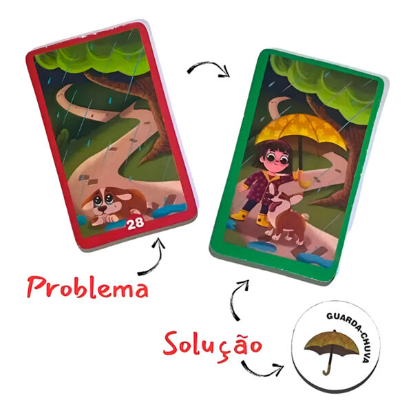 Brinquedo Jogo Educativo Problemas e Soluções Aprendizado - Image 2