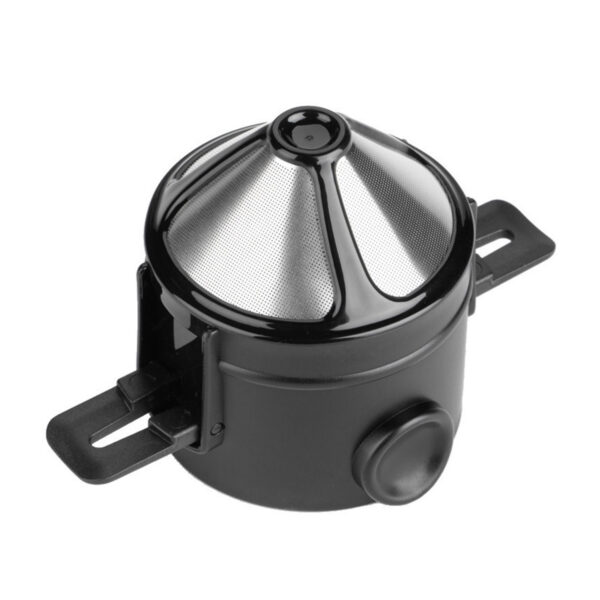 Mini Coador Portatil DeCafe Reutilizavel Aço Inox Sem Filtro