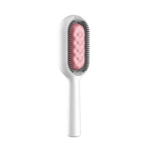 Escova Tira Pelos Pet  Sofa Tapete Cama Roupa Carro Cor:Rosa