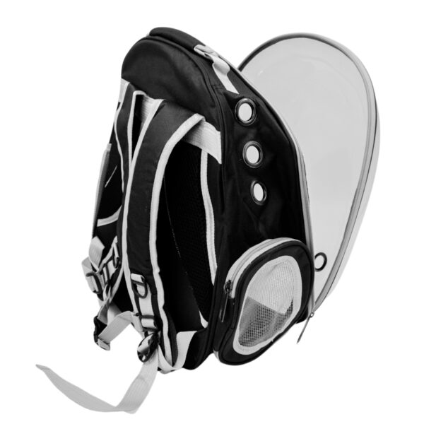 Mochila Pet Visão Panorâmica Passeios Astronauta Cor:Azul - Image 9