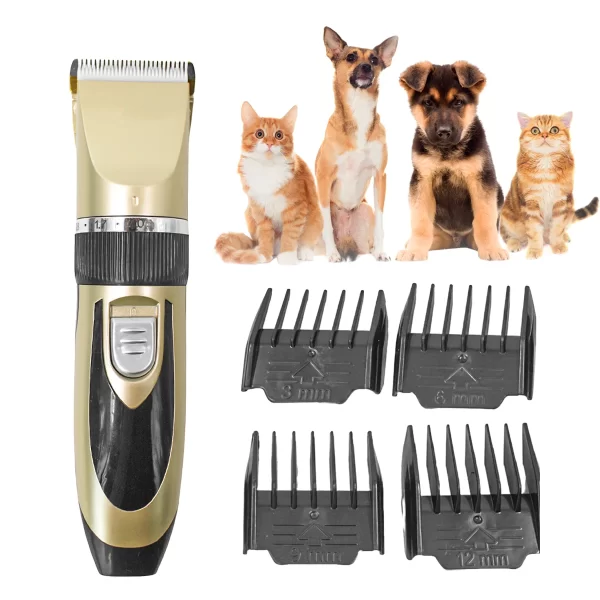 Kit Pet Maquina Recarregavel Tosa De Cães E Gatos - Image 5