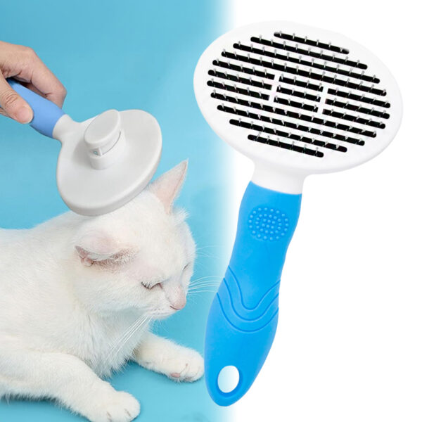 Rasqueadeira Removedor Tira Pelos Pet Animais Gato Cachorro - Image 3