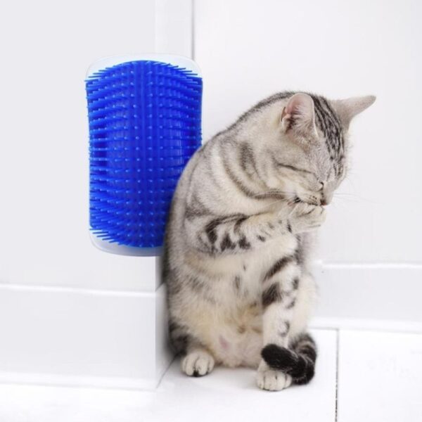 Escova de Parede Para Massagem e Tira Pelos Gatos - Petshop - Image 2