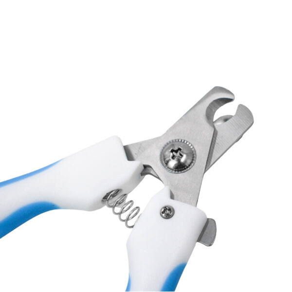 Alicate Pet Tesoura Corte De Unhas Com Lixa Cor:Azul - Image 4