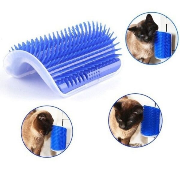 Escova de Parede Para Massagem e Tira Pelos Gatos - Petshop - Image 3