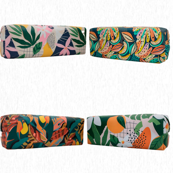 Estojo Escolar Tropical Estilo Natureza Estampado Tucano - Imagem 2