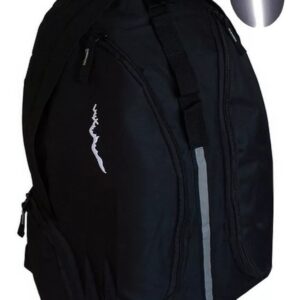 Mochila Unissex Resistente Preta Passeio Escolar Caminhada