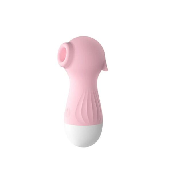 Vibrador Sugador Clitóris Recarregável USB Cor:Amarelo - Imagem 2