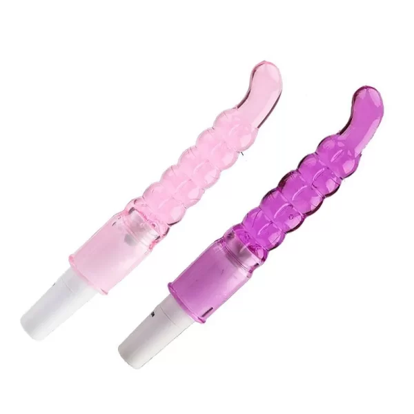 Vibrador Ponto G Curvado Macio Jelly Silencioso Cor:Roxo - Imagem 2