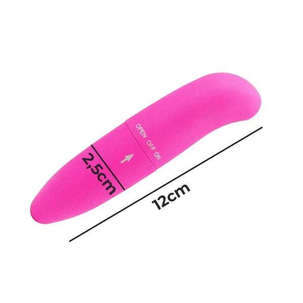 Vibrador Personal  Mini Ponto G Liso Silencioso Cor:Roxo - Imagem 3