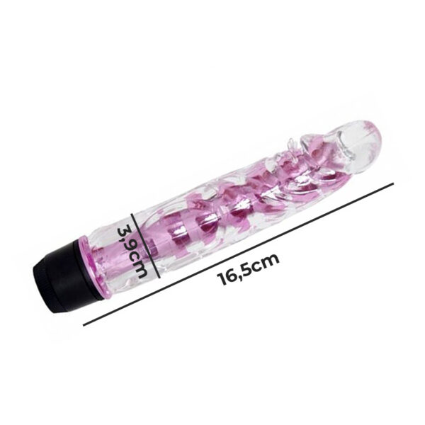 Vibrador Estilo Capa Texturizada Personal Silencioso Rosa - Imagem 2