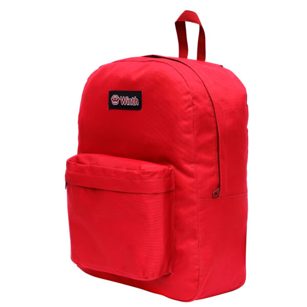 Mochila de Costas Escolar Juvenil Cores Cor:Vermelha - Imagem 3
