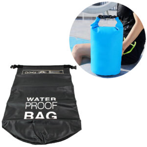 Bolsa Mochila Impermeavel Saco 10 Litros Camping Cor:Preto