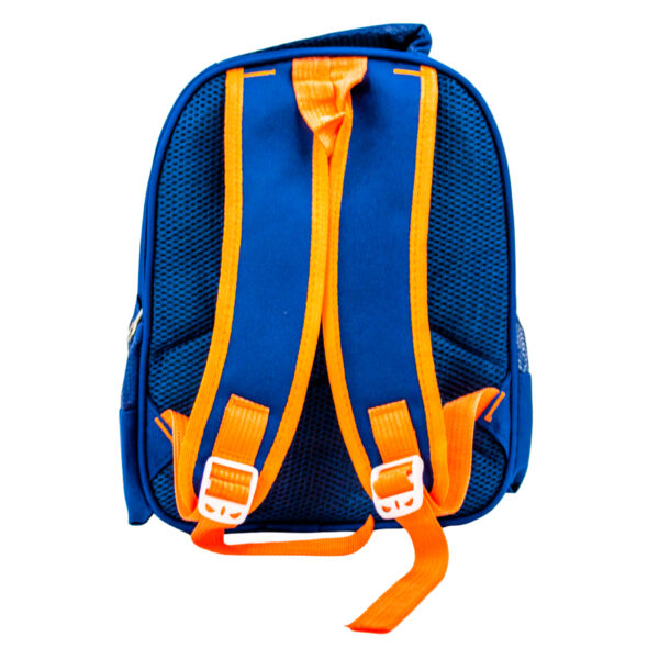 Mochila Escolar Infantil Bichinhos Modelo Urso Azul - Imagem 4