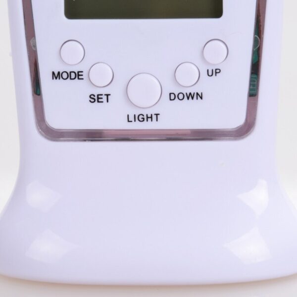 Relogio Digital de Mesa Despertador Calendario Luz Led - Imagem 3