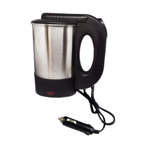 Chaleira Eletrica Portatil 12v Carro Cha Cafe Inox 500 ml - Imagem 4