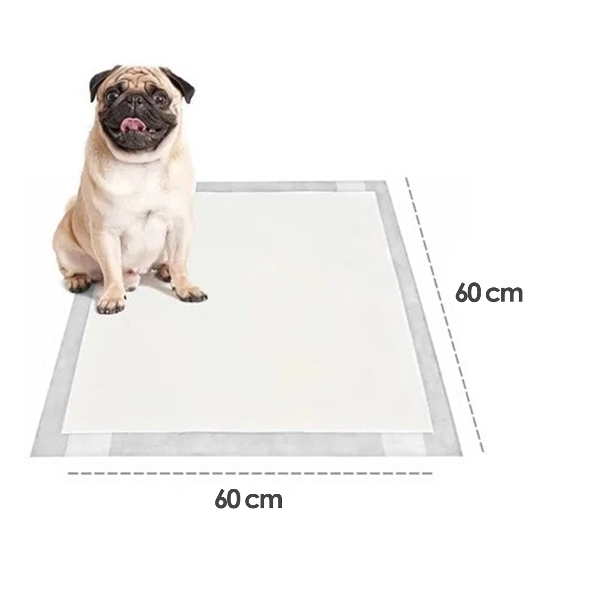 Tapete Higienico Pet Good Pad Slim 60cm x 60cm 30 Unidades - Imagem 2