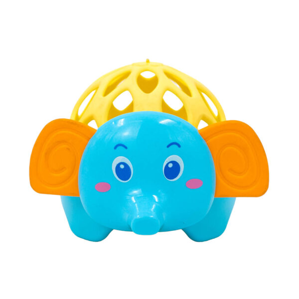 Brinquedos Bebes Chocalho Baby Macio Animais:Elefante - Imagem 2