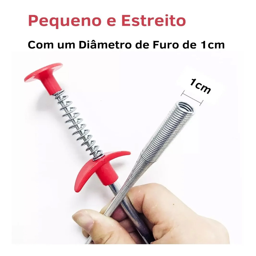 Desentupidor Limpador Pegador Garras Para Pias Ralos Canos - Imagem 7