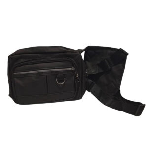 Pochete Mochila Frontal Peito Tática Cor: Preto