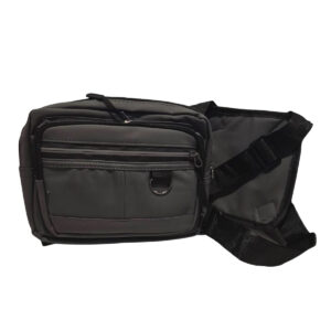 Pochete Mochila Frontal Peito Tática Cor: Cinza