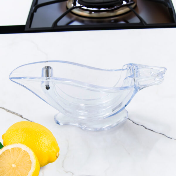 Espremedor Limão Manual AcrílicoLaranja Gourmet Transparente - Imagem 5