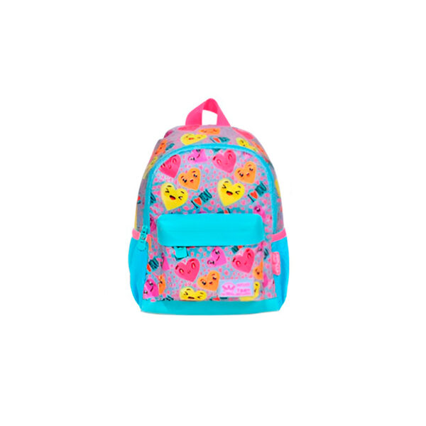 Mochila Infantil Estampas Divertidas Escola Estampa: Coração