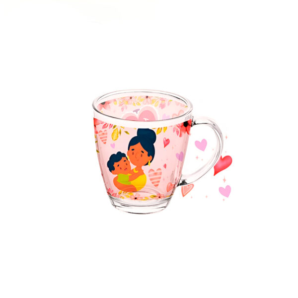 Caneca de Vidro Estampa Dia das Mães Presente Personalizado - Imagem 5