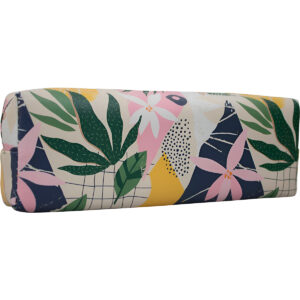 Estojo Escolar Tropical Estilo Natureza Estampado Flores