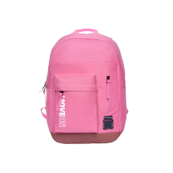Mochila Unissex Juvenil Cores Escolar Viagem Cor:Azul Claro - Imagem 10