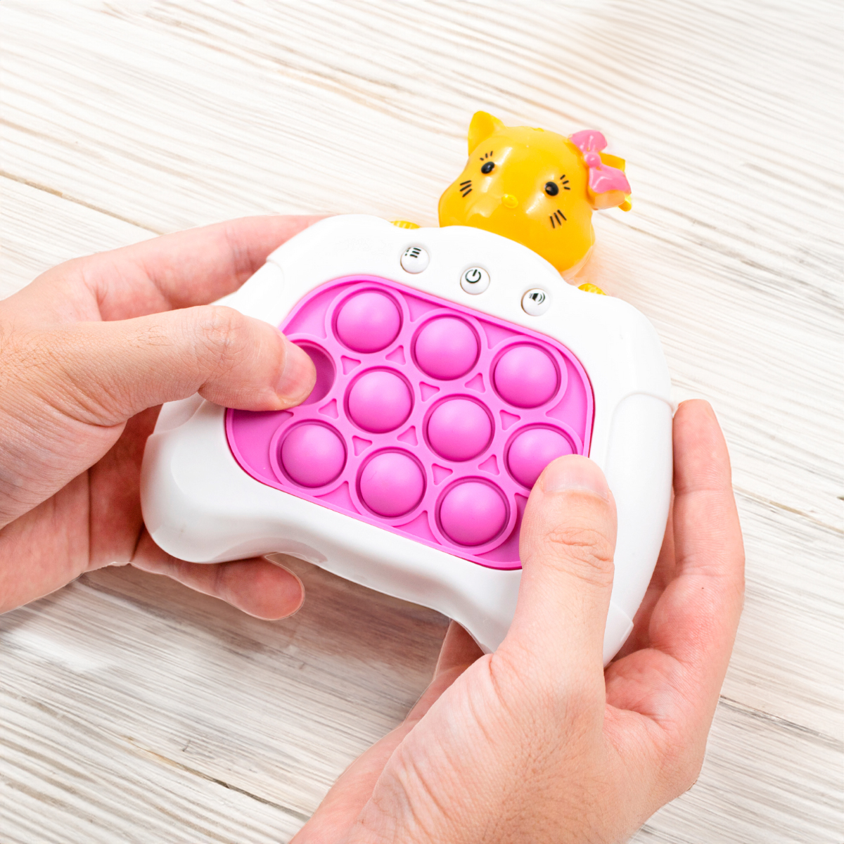 Brinquedo Pop It Eletrônico Mini Gamer Som Modelo:Gatinho - Imagem 10