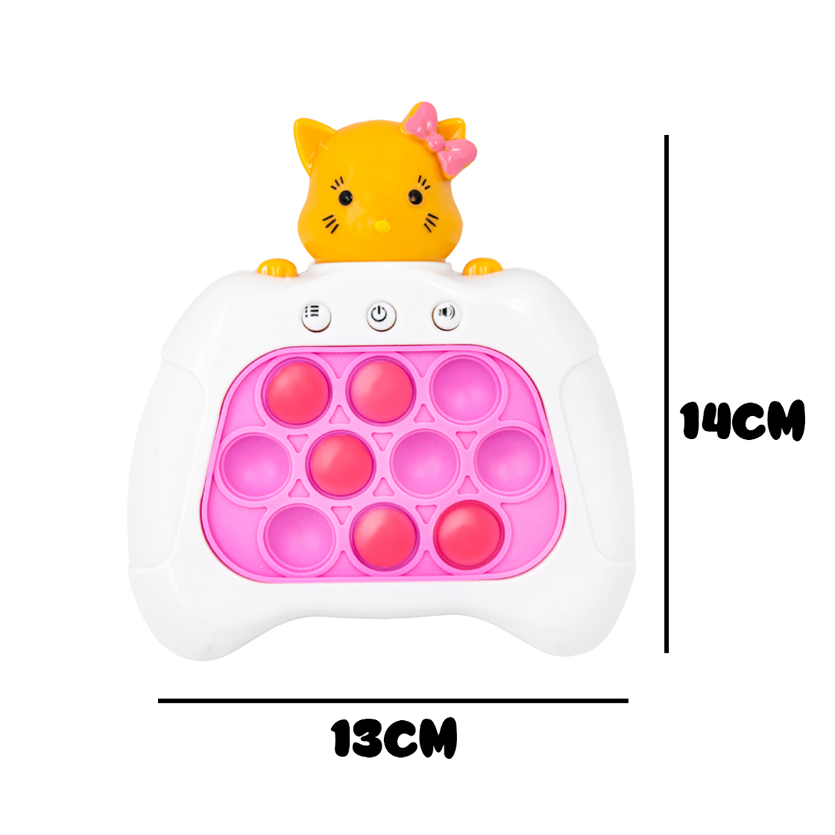 Brinquedo Pop It Eletrônico Mini Gamer Som Modelo:Gatinho - Imagem 4