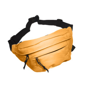 Pochete Bolsa Grande Transversal Ajustável Cor:Laranja