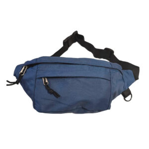 Pochete Bolsa Grande Transversal Ajustável Celular Cor:Azul