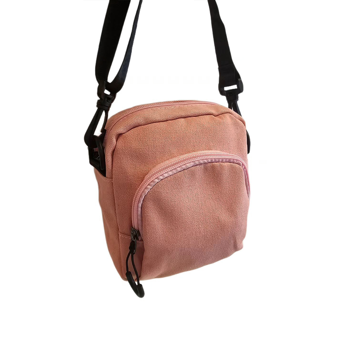 Shoulder Bag Bolsa Transversal Pano Lisa Pochete Cor:Rosa - Imagem 5