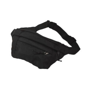 Pochete Bolsa Grande Transversal Ajustável Celular Cor:Preto