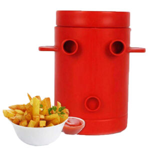 Fatiador Batata Fritas Microondas Cortador 2 em 1