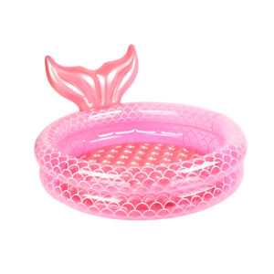 Piscina Infantil Inflável Redonda Cauda Sereia Criança