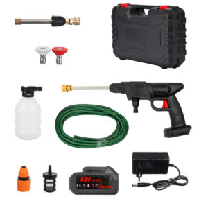 Lavadora Portatil Alta Pressão Bateria 48V Sem Fio  Bivolt