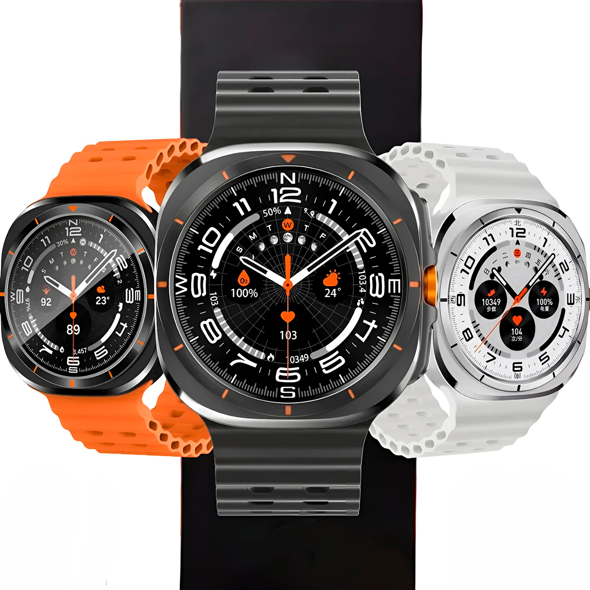 Smartwatch Relógio Inteligente Monitoramento Cor:Branco - Imagem 2
