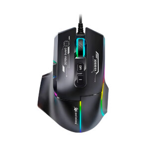 Mouse Gamer com Fio Óptico RGB Jogo Escritório Computador