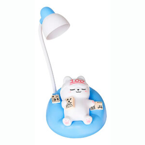 Luminária LED Gatinho Decoração Iluminação Quarto Sala