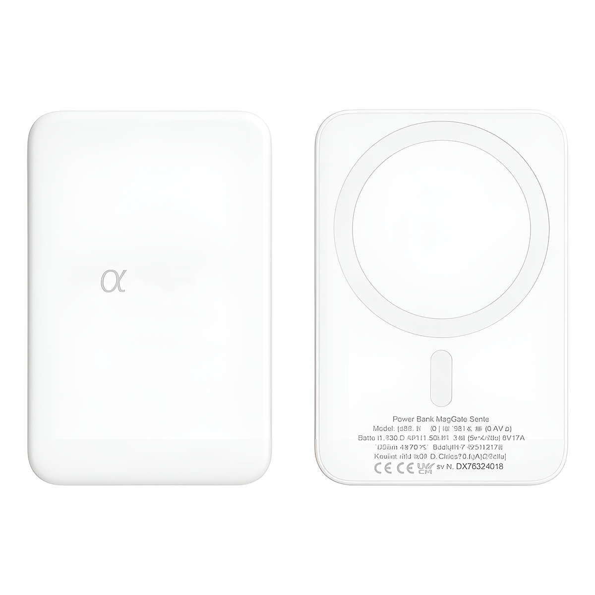 Carregador Power Bank Indução Magnético Portátil 5000mAh - Imagem 2