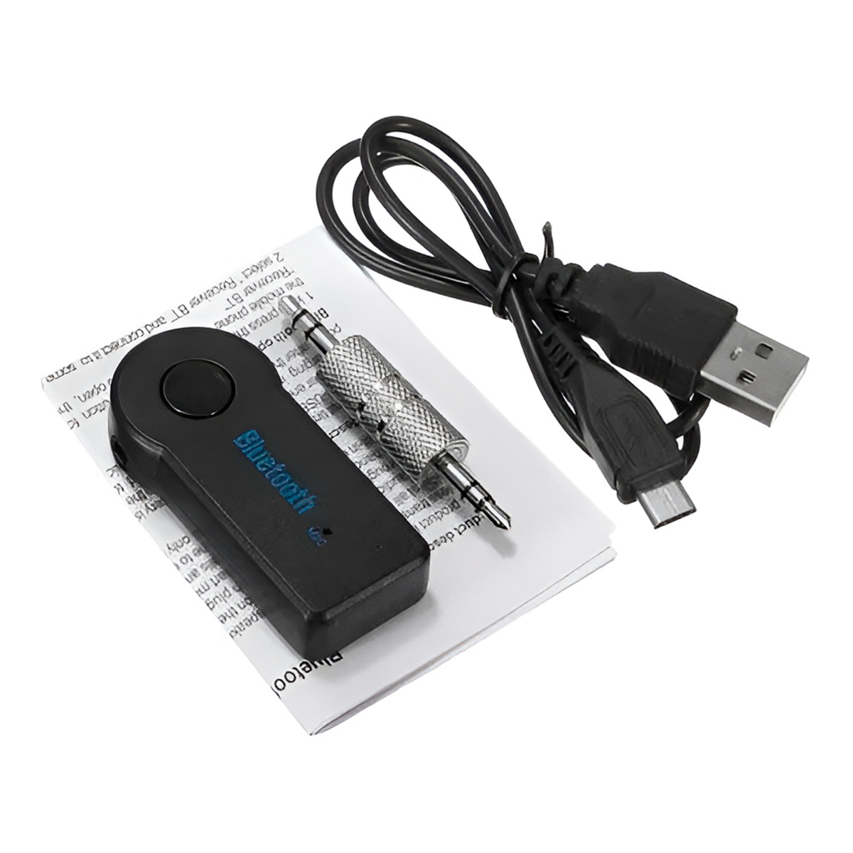 Adaptador Receptor Bluetooth P2 Musica Celular Som Carro - Imagem 2