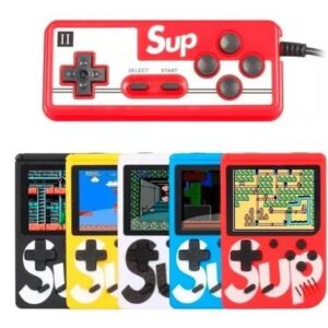 Mini Vídeo Game Portátil 400 Jogos Retro Com Controle 8 Bit