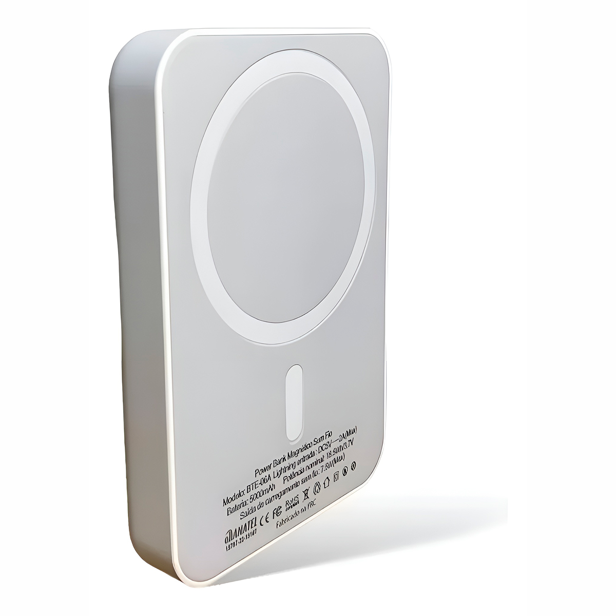 Carregador Power Bank Indução Magnético Portátil 5000mAh - Imagem 3