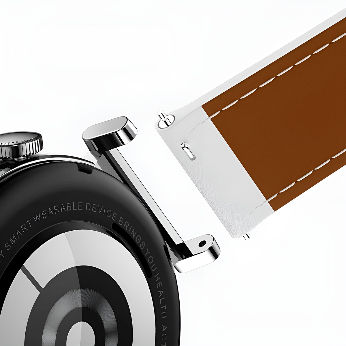 Relógio Inteligente Smartwatch GT5 Elegante Cor:Rosa - Imagem 4