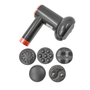 Massageador Eletrico Muscular Vibratorio Corporal Cor:Preto